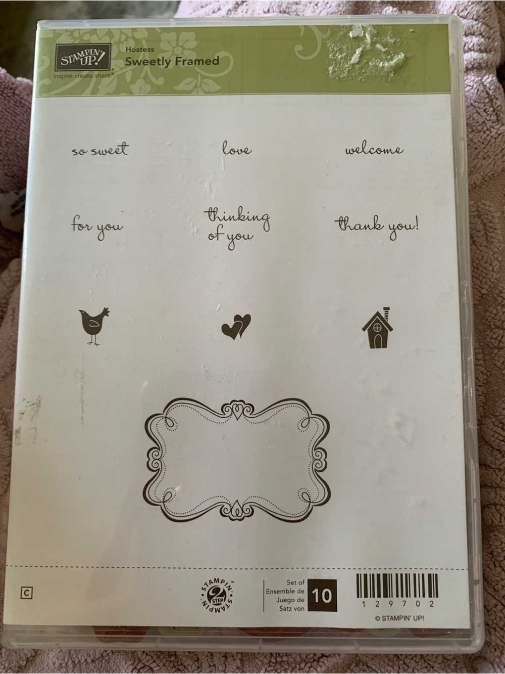 Stampin' Up! Sweetly Framed Stamp Set
